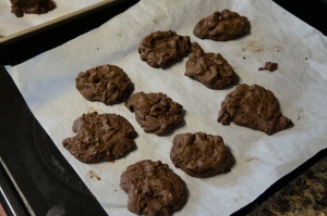 Aren't you glad you used parchment paper?